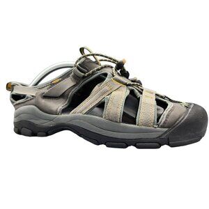 Keen Rapids H2 Sport Sandal‎ Gray & Yellow Adjustable Heel strap Men's 9.5